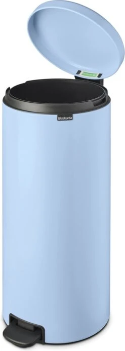 Brabantia NewIcon Prullenbak - 30 L - Dreamy Blue -Mepal shop 428x1200