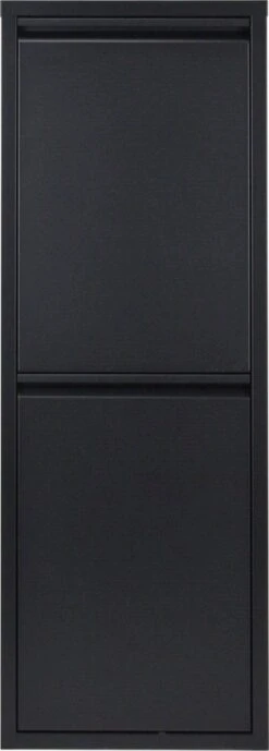 Metalen Prullenbak Van Naturn Living | Prullenbak Afvalscheiding 2 Containers | Vuilnisbak | Prullenbakken | Afvalbak | Mat Zwart 10 Metalen Prullenbak Van Naturn Living | Prullenbak Afvalscheiding 2 Containers | Vuilnisbak | Prullenbakken | Afvalbak | Mat Zwart -Mepal shop 430x1200