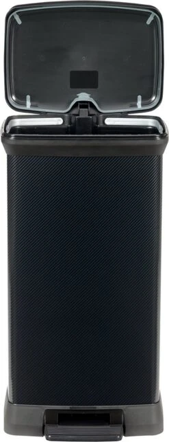 Curver Decobin Prullenbak- 50L - 39x29x72 Cm - Zilver Metallic 33 Curver Decobin Prullenbak- 50L - 39x29x72 Cm - Zilver Metallic -Mepal shop 460x1200