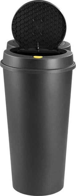 EezyLife Prullenbak - 2 X 25 Liter - Zwart -Mepal shop 466x1200