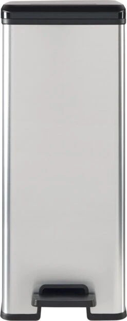 Curver Decobin Slim Prullenbak- 40L - Metallic -Mepal shop 475x1200 2