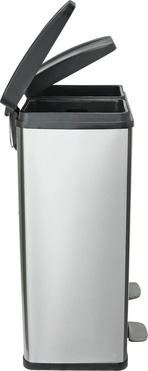 Vuilnisbak 2in1 Recycleer Vuilnisemmer 2x 30L 60 Liter 2 Compartment Pedaalemmer 7 Vuilnisbak 2in1 Recycleer Vuilnisemmer 2x 30L 60 Liter 2 Compartment Pedaalemmer - Afbeelding 5