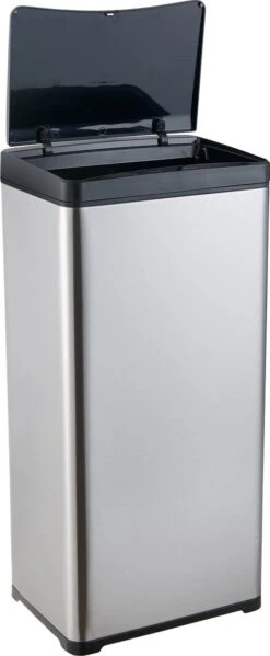 MOA Sensor Prullenbak - 50 Liter - RVS & Duurzaam ABS - Non-slip - Geruisloze Deksel - Vertraagd Sluiten Modus - Stainless - SB02S 22 MOA Sensor Prullenbak - 50 Liter - RVS & Duurzaam ABS - Non-slip - Geruisloze Deksel - Vertraagd Sluiten Modus - Stainless - SB02S -Mepal shop 495x1200 1