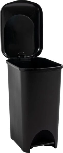 Pedaalemmer - Prullenbak - Afvalbak - 40 Liter – Zwart -Mepal shop 496x1200