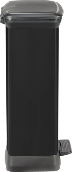 Curver Decobin Prullenbak- 50L - 39x29x72 Cm - Zilver Metallic 29 Curver Decobin Prullenbak- 50L - 39x29x72 Cm - Zilver Metallic -Mepal shop 504x1200