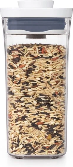 Voorraadbus 'POP' 2.0 Smal Rechthoekig - Laag (1,1 Liter) -Mepal shop 530x1200 1