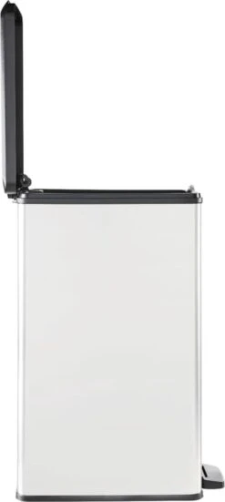 Curver Decobin Slim Prullenbak- 40L - Metallic -Mepal shop 538x1200