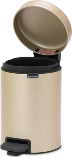 Brabantia NewIcon Prullenbak - 3 L - Metallic Gold 22 Brabantia NewIcon Prullenbak - 3 L - Metallic Gold -Mepal shop 547x1200