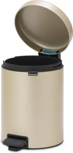Brabantia NewIcon Prullenbak - 3 L - Metallic Gold 27 Brabantia NewIcon Prullenbak - 3 L - Metallic Gold -Mepal shop 575x1200