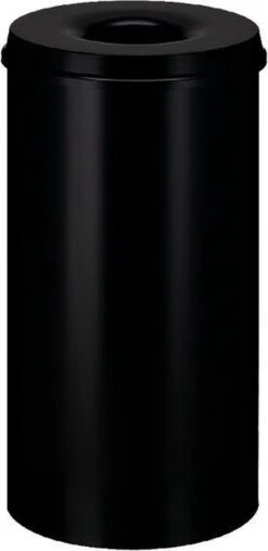 V-part Vlamdovende Prullenbak - 50L - Zwart 12 V-part Vlamdovende Prullenbak - 50L - Zwart -Mepal shop 585x1200 1