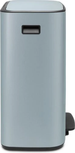 Brabantia Bo Prullenbak - 2 X 30 L - Metallic Mint -Mepal shop 590x1200 2