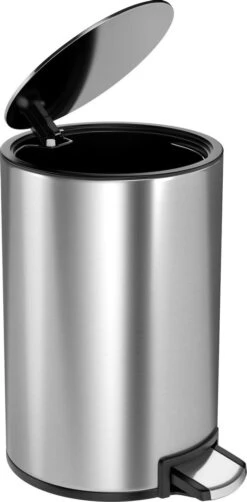 Pedaalemmer - 5 Liter - RVS - Prullenbak StangVollby Kallax - Toilet - Badkamer - Klein - Soft Close Deksel - Chique Design - Kleine RVS Pedaal Afvalemmer - Vuilnisbak -Mepal shop 590x1200 3