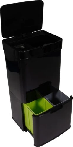 4cookz® Smart Waste Black Prullenbak Afvalscheiding Met Sensor 72 Ltr 23 4cookz® Smart Waste Black Prullenbak Afvalscheiding Met Sensor 72 Ltr -Mepal shop 601x1200 1