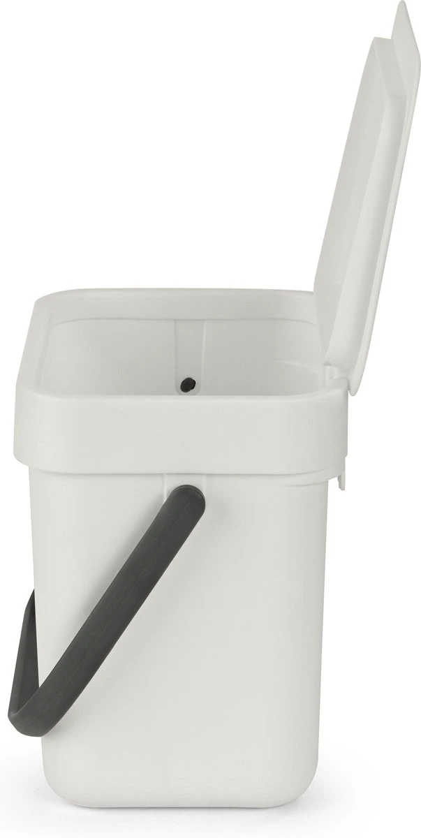 Brabantia Sort & Go Aanrecht Afvalbakje - 3 L - Light Grey 10 Brabantia Sort & Go Aanrecht Afvalbakje - 3 L - Light Grey - Afbeelding 8