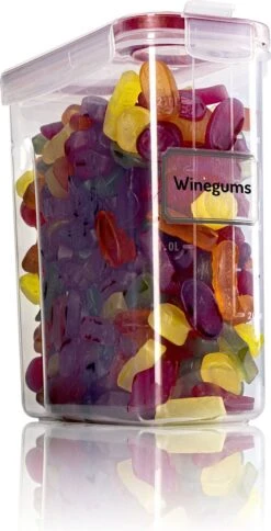 TNM Luxe Luchtdichte Voorraadbussen Set (4x2,5L) – Voorraadpotten - 4 Kleuren -Mepal shop 613x1200 4