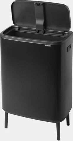 Brabantia - Bo Touch Bin Hi 60 L Matt Black 25 Brabantia - Bo Touch Bin Hi 60 L Matt Black -Mepal shop 623x1200