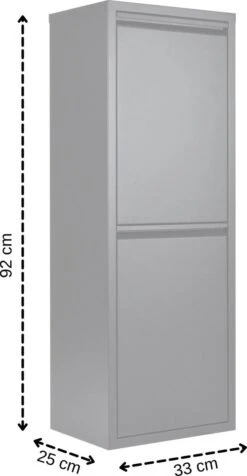 Metalen Prullenbak Van Naturn Living | Prullenbak Afvalscheiding 2 Containers | Vuilnisbak | Prullenbakken | Afvalbak | Mat Zwart 9 Metalen Prullenbak Van Naturn Living | Prullenbak Afvalscheiding 2 Containers | Vuilnisbak | Prullenbakken | Afvalbak | Mat Zwart -Mepal shop 623x1200 7