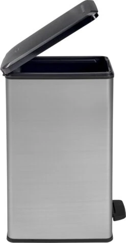 Curver Decobin Slim Prullenbak- 40L - Metallic -Mepal shop 624x1200