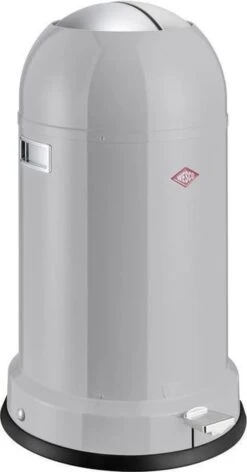 Prullenbak - Wesco Kickmaster Classic Line Soft Pedaalemmer - 33 Liter - Cool Grey