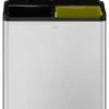 EKO Essential Prullenbak - 2x 20 L - Mat RVS 2 EKO Essential Prullenbak - 2x 20 L - Mat RVS -Mepal shop 631x1200 1