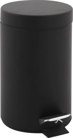 V-Part Prullenbak - 3 L - Zwart -Mepal shop 633x1200 1