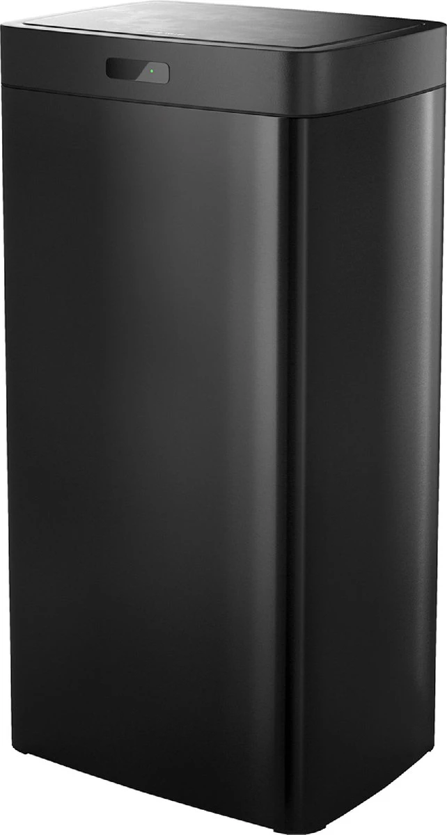 Sensor Prullenbak Zwart 50 Liter - Automatische Softclose Deksel - 50L - Zwarte Afvalemmer Stangvollby KINNA - Scandinavisch Design - Afvalbak - Infrarood Bewegingssensor - Vingerafdrukvrij En Vuilafstotend RVS - Hygiënische Keuken En Kantoor Vuilbak 3 Sensor Prullenbak Zwart 50 Liter - Automatische Softclose Deksel - 50L - Zwarte Afvalemmer Stangvollby KINNA - Scandinavisch Design - Afvalbak - Infrarood Bewegingssensor - Vingerafdrukvrij En Vuilafstotend RVS - Hygiënische Keuken En Kantoor Vuilbak