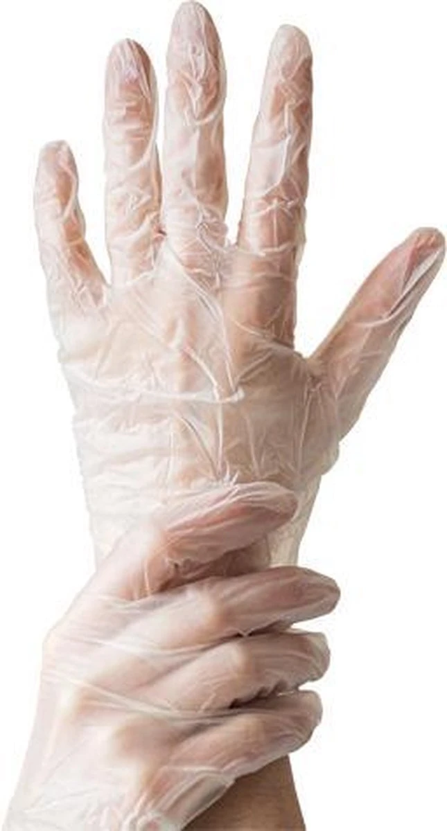 Merkloos Wegwerp Handschoenen - Vinyl Handschoenen - Poedervrij - Wit - Maat M - 100 Stuks 6 Merkloos Wegwerp Handschoenen - Vinyl Handschoenen - Poedervrij - Wit - Maat M - 100 Stuks - Afbeelding 4