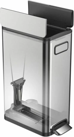 EKO Ecofly Step Bin Pedaalemmer - 45 L - Mat RVS 30 EKO Ecofly Step Bin Pedaalemmer - 45 L - Mat RVS -Mepal shop 647x1200