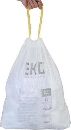 EKO Afvalzakken Type D 18-21 Liter - 6 Rolllen X 20 Zakken -Mepal shop 653x1200 1