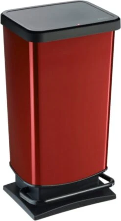 Rotho - Pedaalemmer 40L PASO Rood