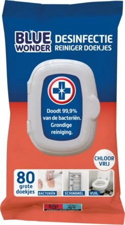 BLUE WONDER XL Desinfectie Reiniger Doekjes -Mepal shop 667x1200