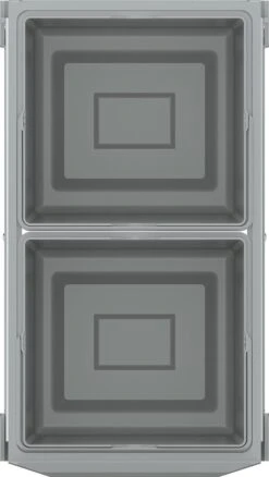 GROHE Inbouw Prullenbak - 2 Afvalbakken (2x15L) - 40855000 -Mepal shop 677x1200 3