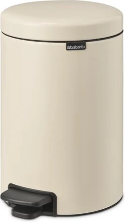 Brabantia NewIcon Prullenbak - 12 L - Soft Beige 13 Brabantia NewIcon Prullenbak - 12 L - Soft Beige -Mepal shop 679x1200