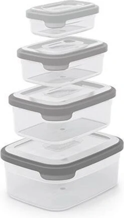 Joseph Joseph Vershoudbakjes - BPA Vrij - 4 Stuks - Serie: Nest 5