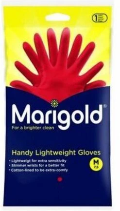 Marigold Medium - Huishandschoenen - Rood - Lichtgewicht - Met Katoenen Voering 9 Marigold Medium - Huishandschoenen - Rood - Lichtgewicht - Met Katoenen Voering -Mepal shop 685x1200 2