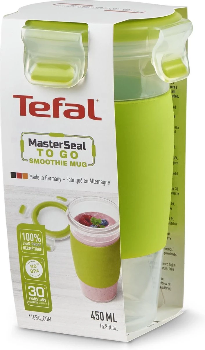 Tefal Masterseal To Go Smoothie Mug - 0,4L 8 Tefal Masterseal To Go Smoothie Mug - 0,4L - Afbeelding 6