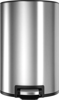 Pedaalemmer - 5 Liter - RVS - Prullenbak StangVollby Kallax - Toilet - Badkamer - Klein - Soft Close Deksel - Chique Design - Kleine RVS Pedaal Afvalemmer - Vuilnisbak -Mepal shop 709x1200