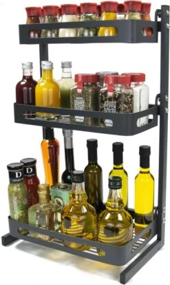 Chefs Cuisine Kruidenrek - Kruidenrek Staand - Keukenrek -aanrecht Organizer - Bureau Organizer - Keuken Organizers - Roestvrij Staal 10 Chefs Cuisine Kruidenrek - Kruidenrek Staand - Keukenrek -aanrecht Organizer - Bureau Organizer - Keuken Organizers - Roestvrij Staal -Mepal shop 715x1200 1