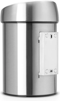 Brabantia Touch Bin Prullenbak - 3 L - Matt Steel -Mepal shop 718x1200 1