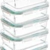 Merkloos Vershoudbakjes - Meal Prep Bakjes- 1.18 L - Set Van 5 -Mepal shop 721x1200