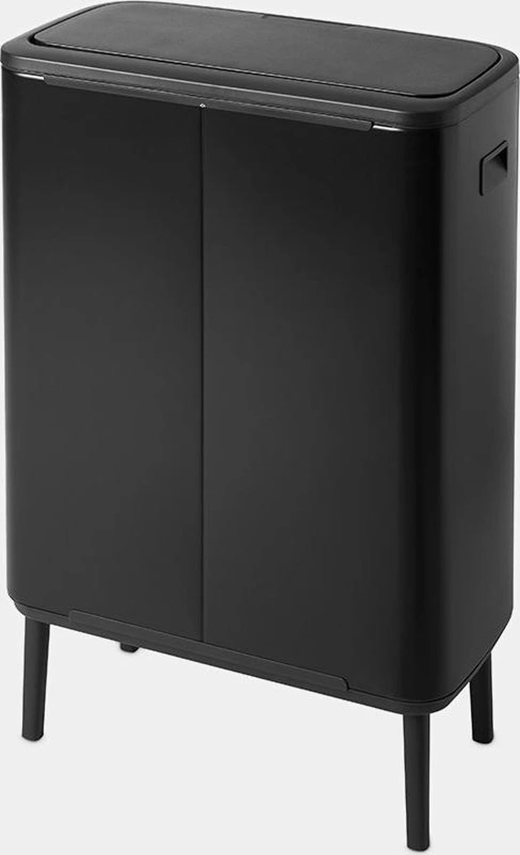 Brabantia - Bo Touch Bin Hi 60 L Matt Black 9 Brabantia - Bo Touch Bin Hi 60 L Matt Black - Afbeelding 8