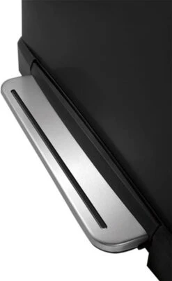 EKO E-Cube Prullenbak - 28+18 L - Zwart -Mepal shop 734x1200 5