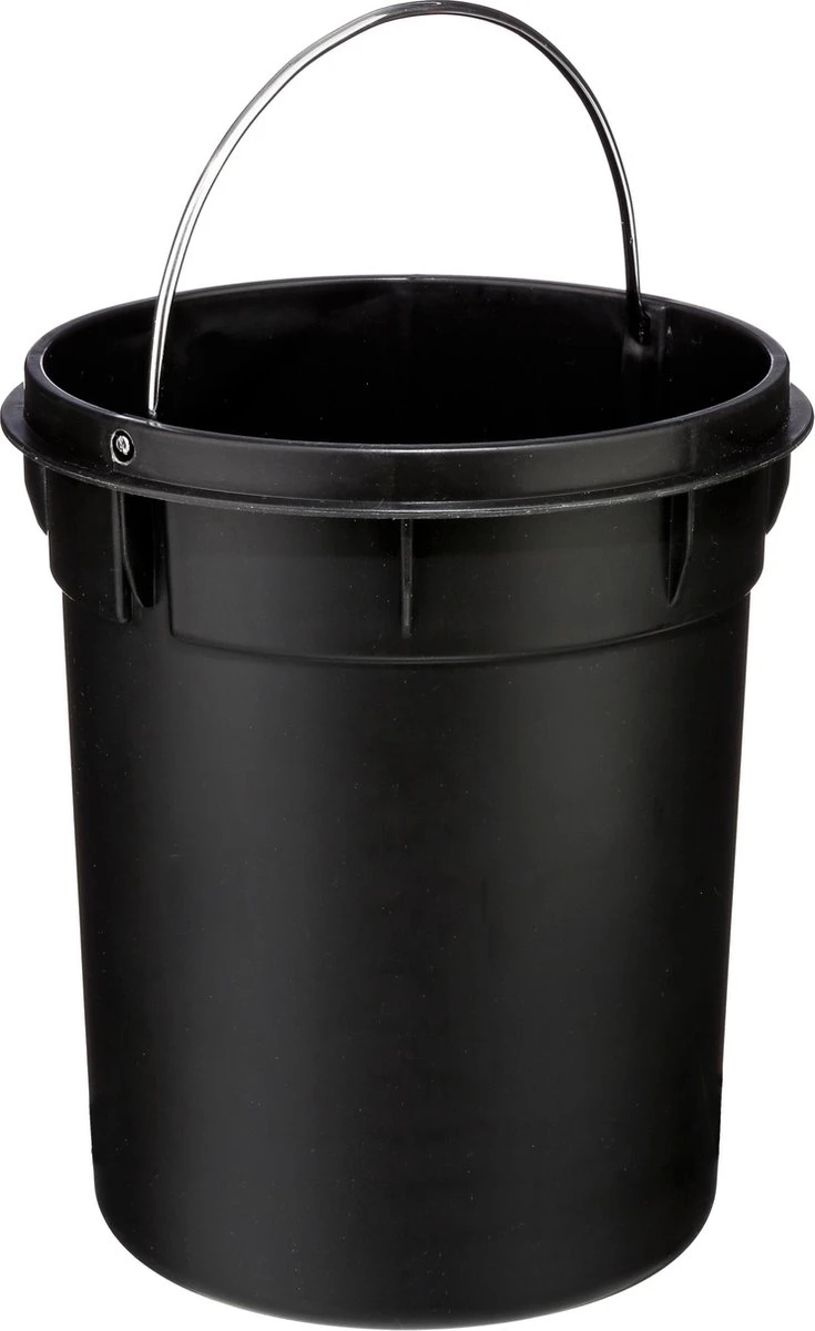 5Five Pedaalemmer - Wit - Metaal 3 Liter 25 Cm - Voor Badkamer En Toilet - Prullenbak 4 5Five Pedaalemmer - Wit - Metaal 3 Liter 25 Cm - Voor Badkamer En Toilet - Prullenbak - Afbeelding 2