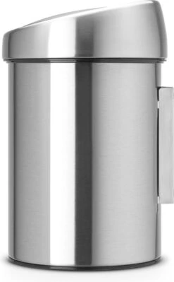Brabantia Touch Bin Prullenbak - 3 L - Matt Steel -Mepal shop 742x1200 2