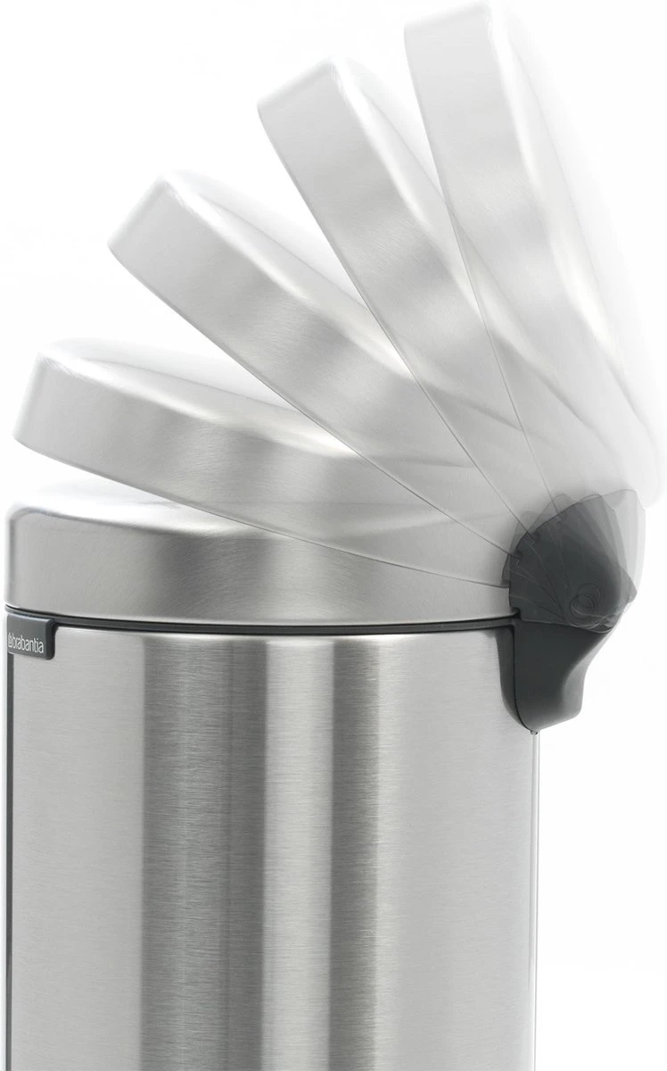 Brabantia NewIcon Prullenbak - 3 L - Matt Steel 5 Brabantia NewIcon Prullenbak - 3 L - Matt Steel - Afbeelding 3