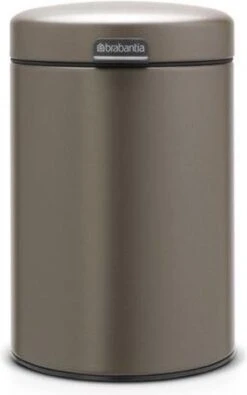 Brabantia NewIcon Wandafvalemmer - 3 L - Platinum 19 Brabantia NewIcon Wandafvalemmer - 3 L - Platinum -Mepal shop 750x1200 1