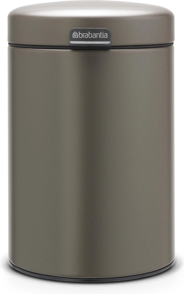 Brabantia NewIcon Wandafvalemmer - 3 L - Platinum 3 Brabantia NewIcon Wandafvalemmer - 3 L - Platinum