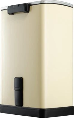 Wesco Big Double Boy Pedaalemmer - 2 X 18 Liter - Amandel - Prullenbak -Mepal shop 751x1200 3