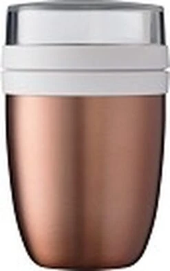 Mepal – Isoleer Lunchpot Ellipse – Houdt Je Eten 6-8 Uur Warm En 12 Uur Koud – Rose Gold – 2 Compartimenten – Soep Beker To Go – Yoghurt Beker Muesli - Thermos Lunchbox -Mepal shop 753x1200 5