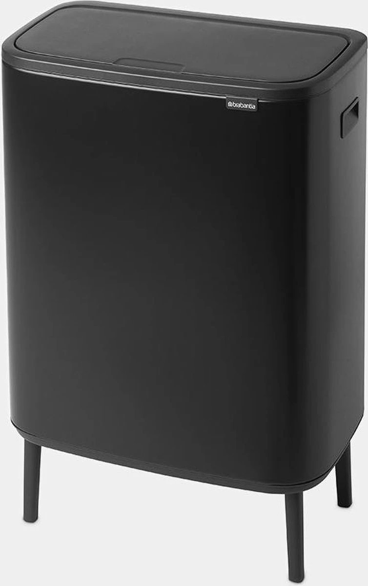 Brabantia - Bo Touch Bin Hi 60 L Matt Black 10 Brabantia - Bo Touch Bin Hi 60 L Matt Black - Afbeelding 9